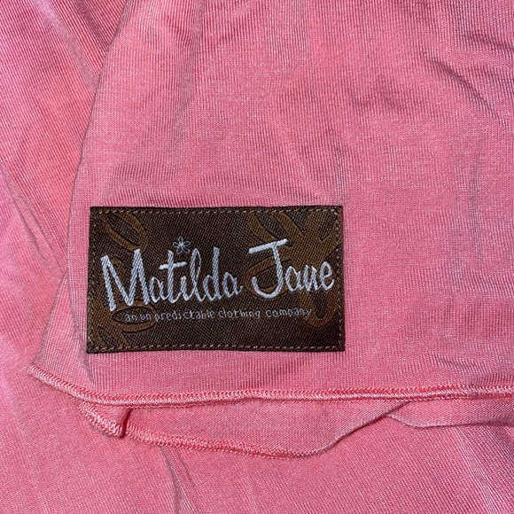 NWT Matilda Jane Pink Dress sz 2. SOOO SOFT - Picture 2 of 3